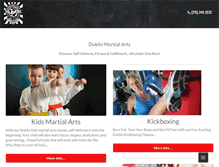 Tablet Screenshot of maximpactkarate.com